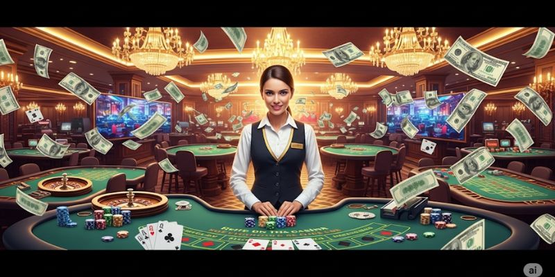 Sức hút của sảnh Casino HD88 với hội viên